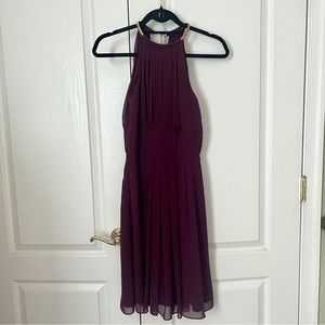 white house black market cocktail flowy dress